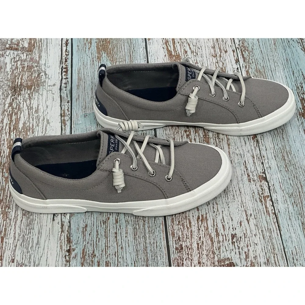 Sperry Femmes Gray Slip On Sneakers Women's Size (7) STS84727